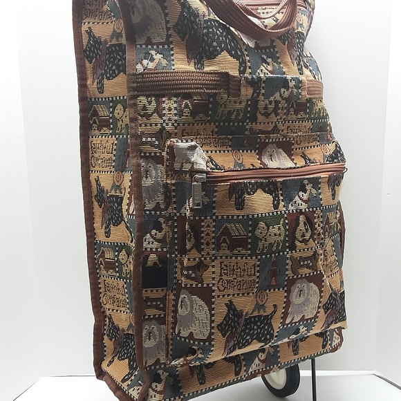 Other Dog Tapestry Utility Foldable Cart Poshmark